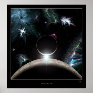 Cosmic Lights Poster