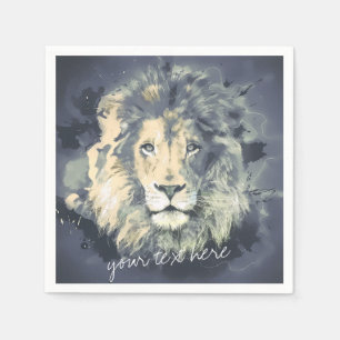 COSMIC LION KING Cocktail Paper Napkins