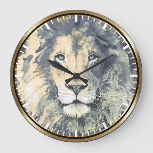 COSMIC LION KING Custom Wall Clock