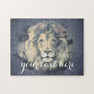 COSMIC LION KING Puzzle photo personnalisé