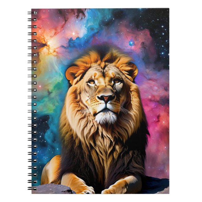 Cosmic Lion Notebook (Front)