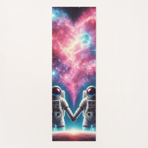 Cosmic Love Astronaut Yoga Mat