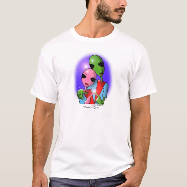Cosmic Love by Gregory Gallo T-Shirt (Front)