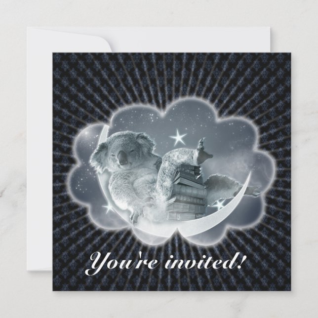 Cosmic Lullaby - Invitation Card, Invite (Front)