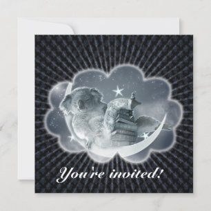 Cosmic Lullaby - Invitation Card, Invite