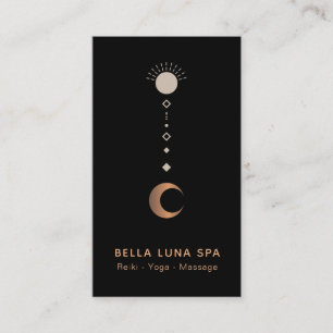 *~* Cosmic Lunar Universe Shaman Moon Totem Business Card