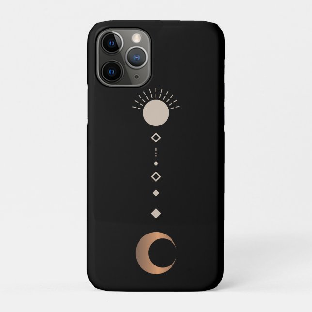 *~* Cosmic Lunar Universe Shaman Totem Moon Case-Mate iPhone Case (Back)