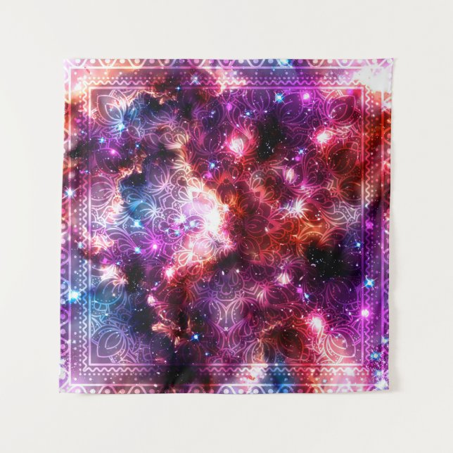 Cosmic mandala #12 tapestry (Front)