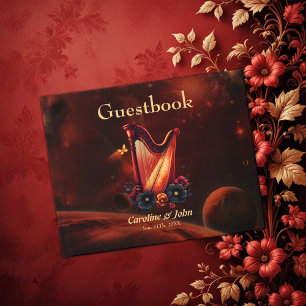 Cosmic melody, the magic of the harp. guest book