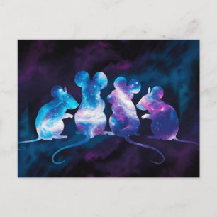 Cosmic Mice Design Postcard