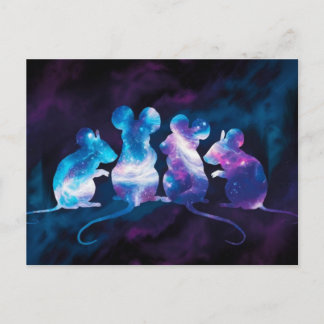 Cosmic Mice Design Postcard