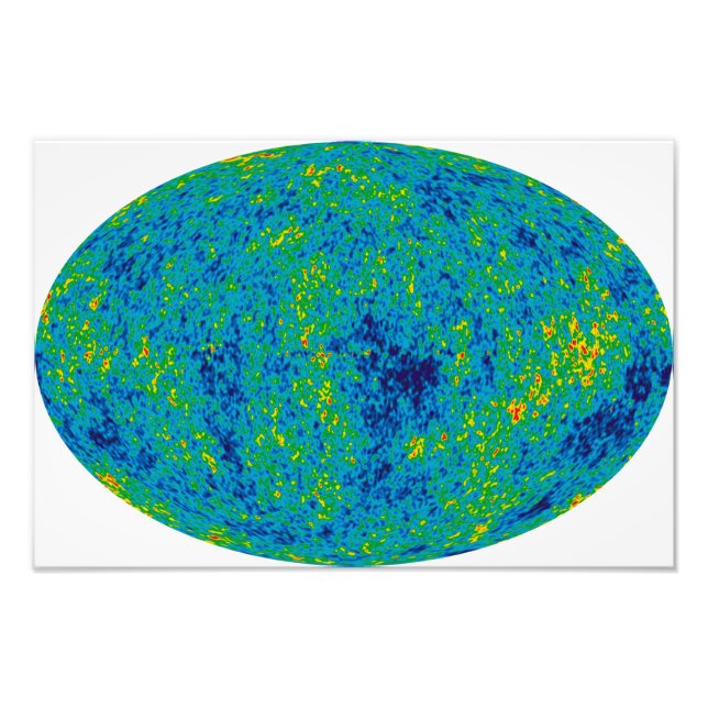  Cosmic Microwave Background Map Photo Print (Front)