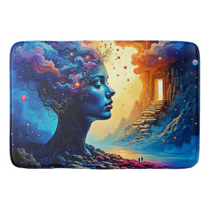 Cosmic Mindscape Art Bath Mat