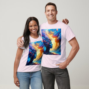 Cosmic Mindscape Art T-Shirt