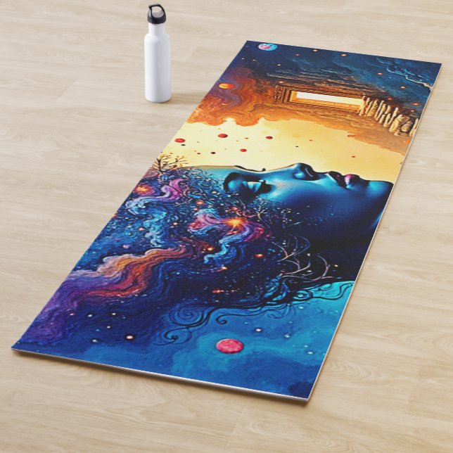 Cosmic Mindscape Art Yoga Mat (In Situ)