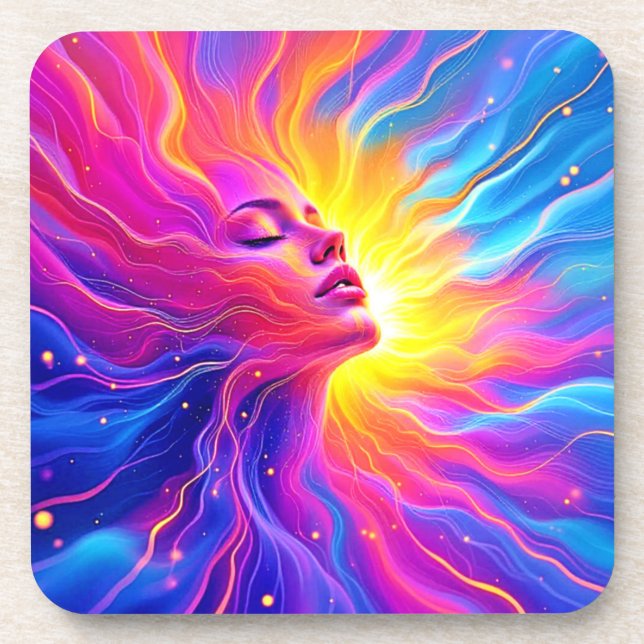 Cosmic Mindscape Graphic Coaster (Front)