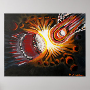 Cosmic moment poster