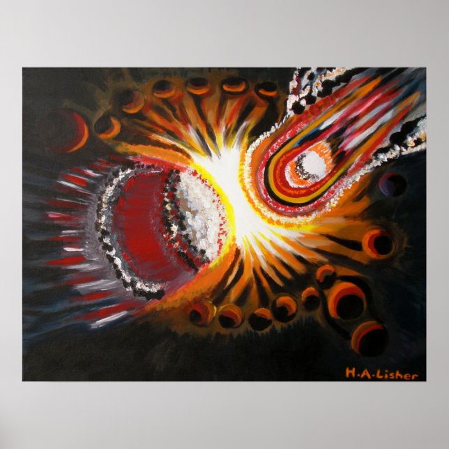 Cosmic moment poster (Front)