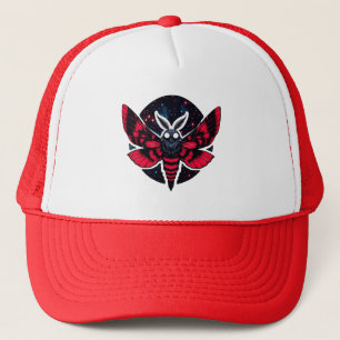 Cosmic Moth - Art Folklore Mothman Trucker Hat