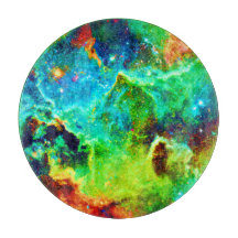 Cosmic Nebula Cloud Art