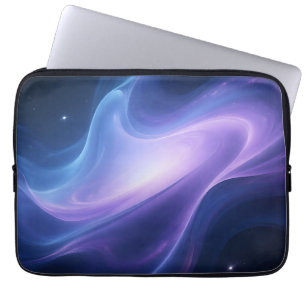 Cosmic Nebula Galaxy Swirl Abstract Laptop Sleeve