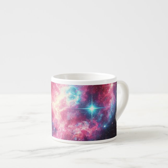 Cosmic Nebula Specialty Mug - Galaxy Design (Front Right)