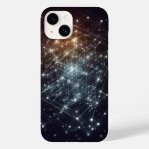 Cosmic Neural Network Phone Case - Glowing Star 