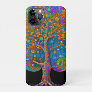 Cosmic New Age Tree of Life iPhone 11 Pro Case