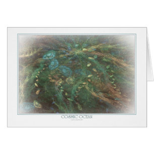 Cosmic Ocean Greeting Card