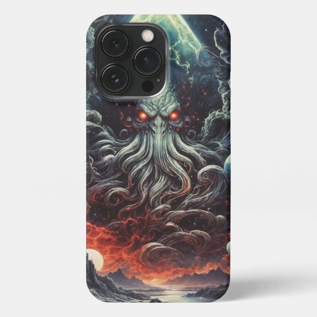 Cosmic Oddities: Cthulhu iPhone Case (Back)