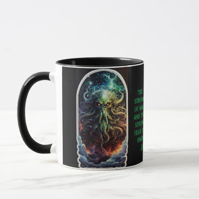 Cosmic Oddities Signature: Cthulhu - Fear Mug (Left)
