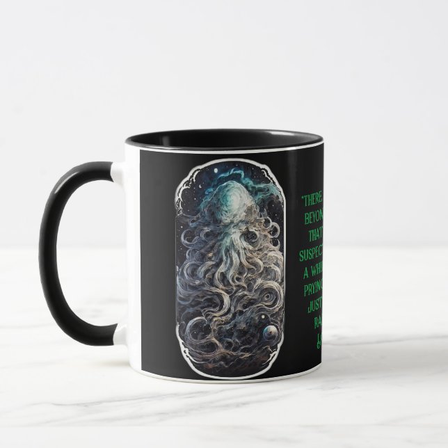 Cosmic Oddities Signature: Cthulhu - Horrors Mug (Left)