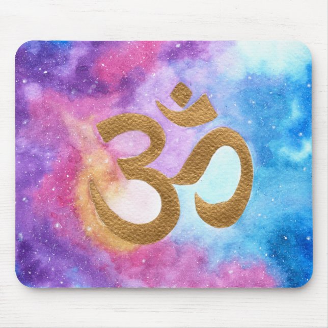 Cosmic Om Mouse Pad (Front)