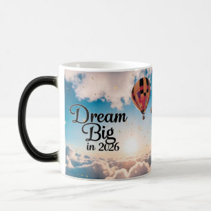 Cosmic Open Book "Dream Big 2026" Magic Mug