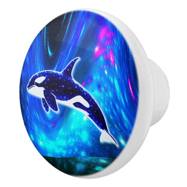 Cosmic Orca Ceramic Knob (Right)