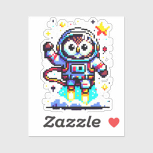 Cosmic Owl: 8-Bit Space Explorer