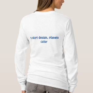 Cosmic Palette: Planetary Symphony T-Shirt