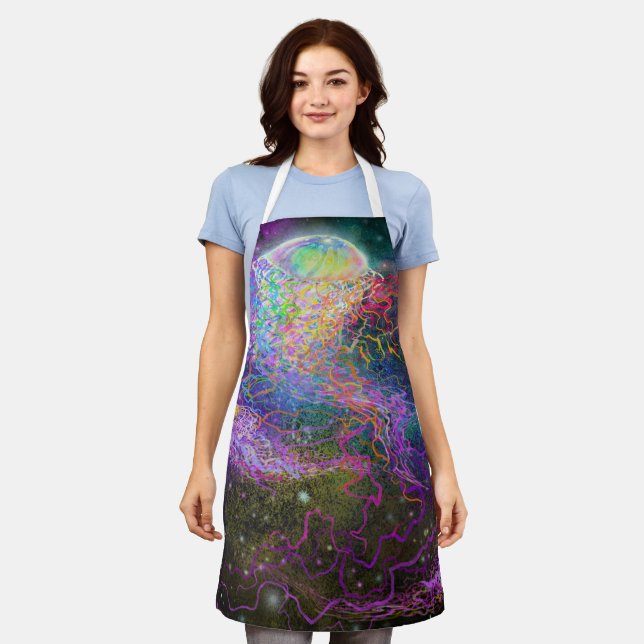 Cosmic Party Apron (Worn)
