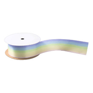 Cosmic Pastel Rainbow Satin Ribbon