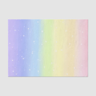 Cosmic Pastel Rainbow Tissue Paper