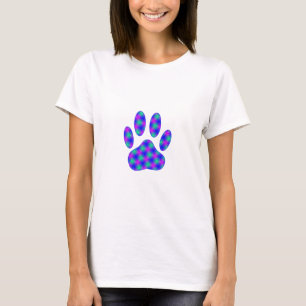 Cosmic Paw Print T-Shirt