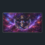 Cosmic Pirate Skull Galaxy Gaming Mouse Pad<br><div class="desc">Upgrade your desk with cosmic pirate energy. This Cosmic Pirate Skull gaming mouse pad features a powerful skull wearing a classic pirate hat with crossed cutlasses and glowing nebula galaxy textures. Surrounded by vibrant cosmic storms, floating treasure coins, and deep space stars, the design creates an epic sci-fi pirate atmosphere...</div>