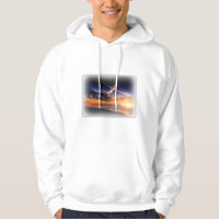 Cosmic Planet Horizon Adult Pullover Hoodie