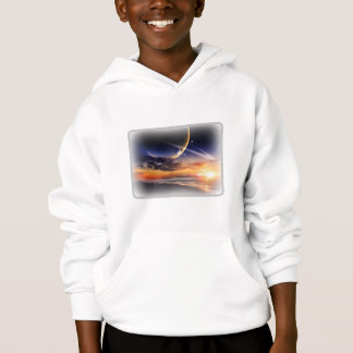 Cosmic Planet Horizon Sweat à capuche pour enfants