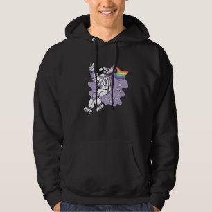 Cosmic Pride Proud to be Myself in Space Hoodie
