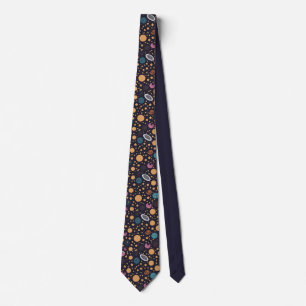 Cosmic print  tie