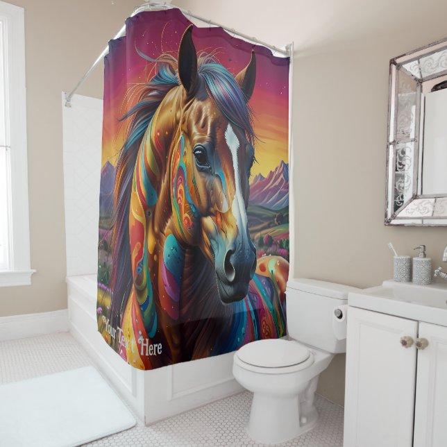 Cosmic Psychedelic Horse: Surreal Journey  (In Situ)