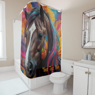 Cosmic Psychedelic Horse: Surreal Journey 