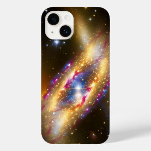 Cosmic Purple Blue Big Bang Exploding Wow Galactic Case-Mate iPhone 14 Case