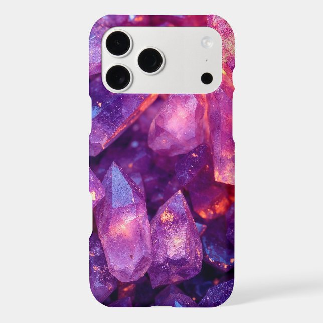 Cosmic Purple Gemstone Hard Cover (Back)